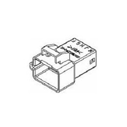 1 pcs : 12064872 - Automotive Connectors 10P MALE BLUE MP 150 SERIES 14AMPS
