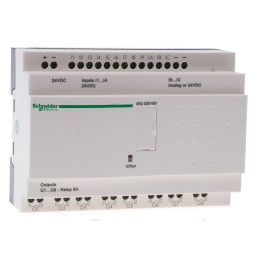 1 pcs - Schneider Electric Zelio Logic Series Logic Module, 24 V dc Supply, Relay Output, 12-Input, Discrete Input