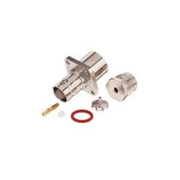 1 pcs : R141253000W - RF Connectors / Coaxial Connectors BNC(F) STG FX SQF CL 2/50SS