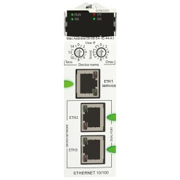 1 pcs - Schneider Electric Modicon M580 Series Communication Module for Use with Modicon M580 Ethernet I/O Architecture
