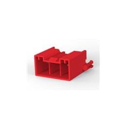 1 pcs : 1747996-2 - Power to the Board GHC EYELET 12.4 2POS HEADER ASSY RED