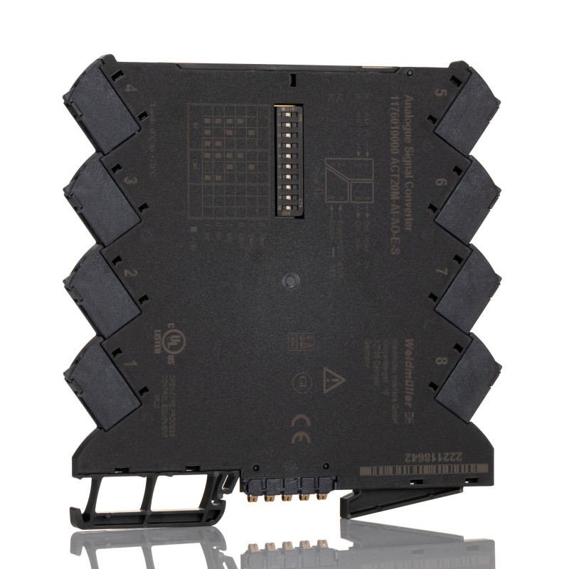 1 pcs - Weidmüller ACT20M Series Signal Conditioner, Current, Voltage Input, Current, Voltage Output, 24V dc Supply, ATEX