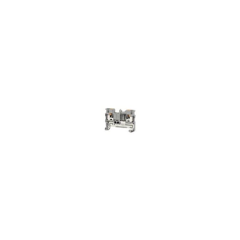 1 pcs : TBDR-06-25-GY - DIN Rail Terminal Blocks Terminal Block, Din Rail, 2.5mm Pitch, Grey