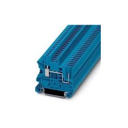 1 pcs : 3045020 - DIN Rail Terminal Blocks UT 2.5/1P BU PLUGABLE TERM BLOCK