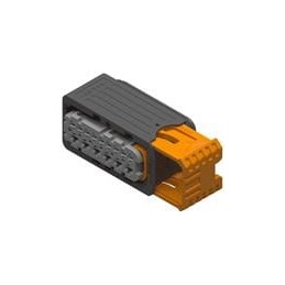 1 pcs : 33344006 - Automotive Connectors 15 way F Hybrid 1.5 2.8 CTCS XP Connector