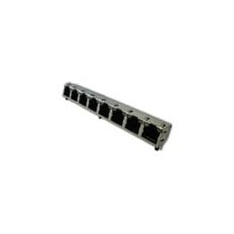1 pcs : RJHSEJ38D08 - Modular Connectors / Ethernet Connectors RJ45 Shielded LEDs 8 Port
