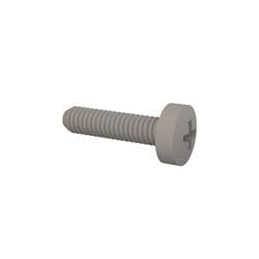 1 pcs : 50M020040G010 - Screws & Fasteners Fillister Phillips Screw, M2 X .4 Thread, 10mm Lg, Natural, Nylon