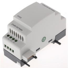 1 pcs - Crouzet Millenium 3 Series I/O module for Use with Millenium 3 Series, 24 V dc Supply, Analogue Output, 2-Input,