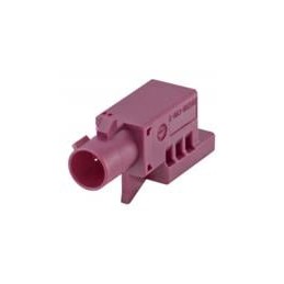 1 pcs : 59Z118-C00D - RF Connector Accessories Plastic housing Plug Straight D BViolet