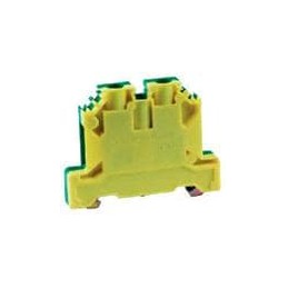 1 pcs : CGT6N - DIN Rail Terminal Blocks Gnd block DIN 35mm 1in2out