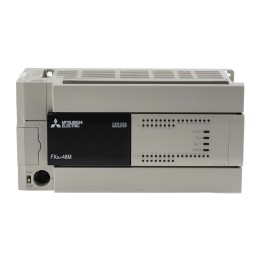 1 pcs - Mitsubishi FX3U Series Logic Module, 100 - 240 V ac Supply, Relay Output, 24-Input, Sink, Source Input