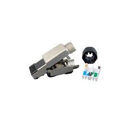 1 pcs : SS-39300-001 - Modular Connectors / Ethernet Connectors Cat6 RJ45 Punch Down Plug