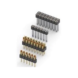 1 pcs : 801-13-004-10-007000 - Headers & Wire Housings Solder Cut Strip Socket,Single Row,4P