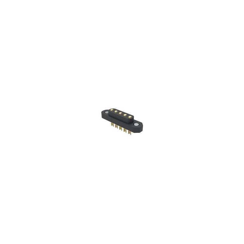 1 pcs : 878-20-005-00-012000 - Rectangular Mil Spec Connectors 4mm Magnetic Spring-Loaded Target Conn 5 Pin UnShrouded Soldercup