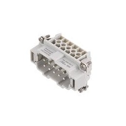 1 pcs : C146-10A010-002-1 - Heavy Duty Power Connectors Pin Insert 10 Way Heavy Mate