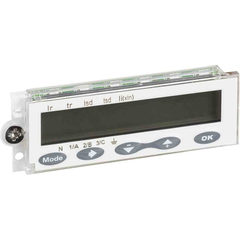 1 pcs - Schneider Electric Nsx100...250, Nsx400...630 LCD display for use with Micrologic 5 Trip Unit