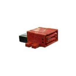 1 pcs : PS3C-B-1US - Heavy Duty Power Connectors Receptacle Red