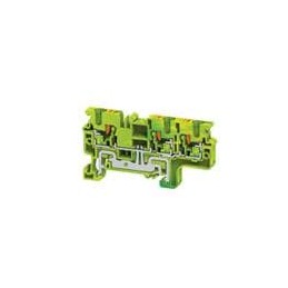 1 pcs : CPG4/3 - DIN Rail Terminal Blocks DIN Term Blk Push-In Grnd 3 Conn