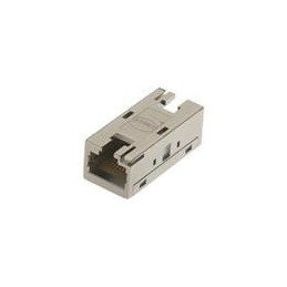 1 pcs : 09455451560 - Modular Connectors / Ethernet Connectors 10G IP20 CAT6 BULKHEAD, RJ45