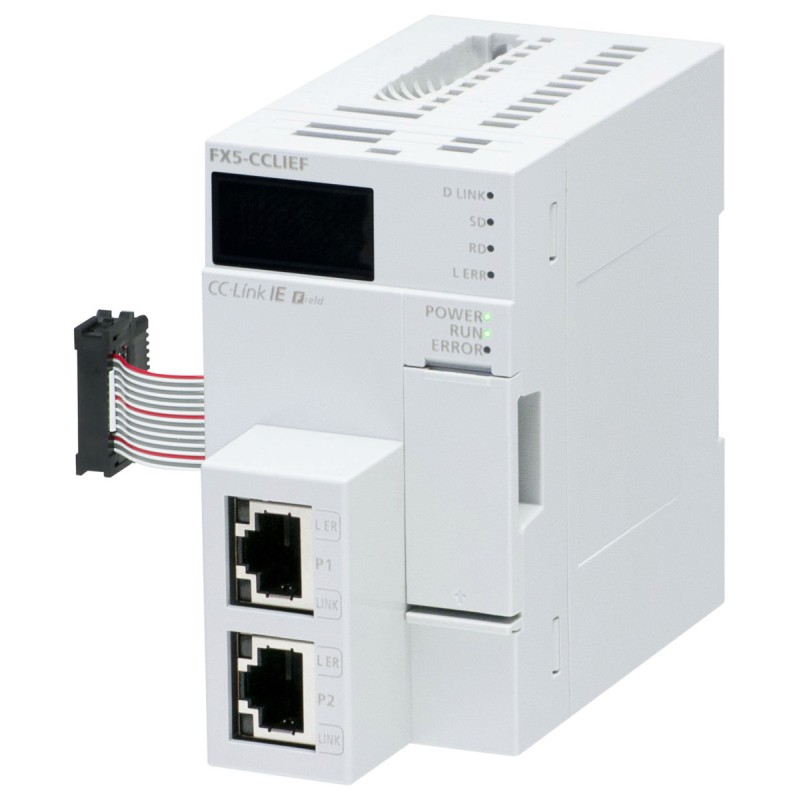 1 pcs - Mitsubishi Expansion Module for Use with MELSEC iQ-F Series PLC, CC-Link, 24 V dc