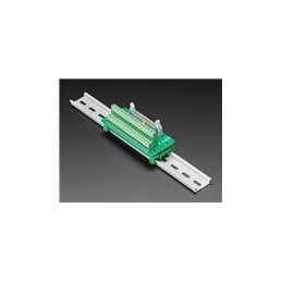 1 pcs : 4437 - DIN Rail Terminal Blocks DIN Rail 2x20 IDC to Terminal Block Adapter Breakout