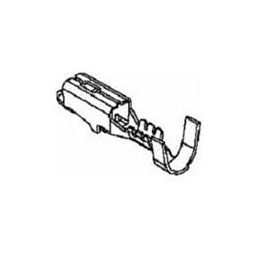 1 pcs : 12084201-L - Automotive Connectors FMALE 280 SERIES TIN CBL RANG 2.51-1.84MM