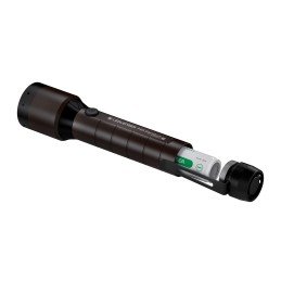 1 pcs - LEDLENSER P6R Signature LED Torch Black - Rechargeable 1400 lm