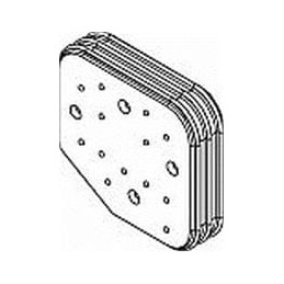 1 pcs : 12084103 - Automotive Connectors SEAL MP WHT 4W MULTI CBL
