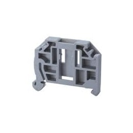 1 pcs : CA103 - Terminal Block Tools & Accessories End Stop 35mm DIN Rail, Screwless