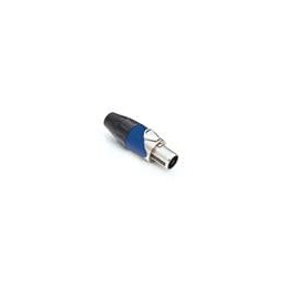 1 pcs : SP-2-FNS - Loudspeaker Connectors 2P Cable Conn Solder Blue/Nickel Metal