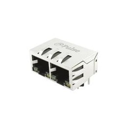 1 pcs : JXD0-2019NL - Modular Connectors / Ethernet Connectors RJ45 1x4 TabUp NoLED GreenPHY 1000Base-T