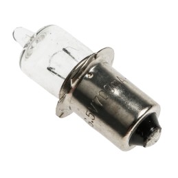1 pcs - RS PRO 4.55 W Clear Halogen Bulb P13.5s, Mini Candle, 6.5 V, 9.3mm