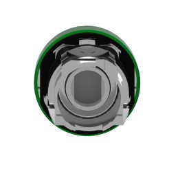 1 pcs - Schneider Electric Green Pilot Light Head, 22mm Cutout Harmony XB4 Series