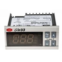 1 pcs - Carel IR33 Panel Mount PID Temperature Controller, 76.2 x 34.2mm, 1 Output Relay, 115 - 230 V ac Supply Voltage