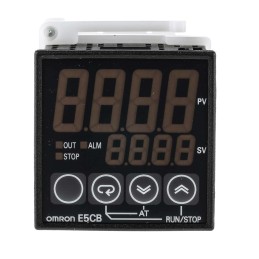 1 pcs - Omron E5CB PID Temperature Controller, 48 x 48mm, 1 Output Relay, 24 V ac/dc Supply Voltage ON/OFF