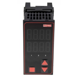 1 pcs - RS PRO Panel Mount PID Temperature Controller, 96 x 48mm, 3 Output Relay, 110 - 240 V ac Supply Voltage