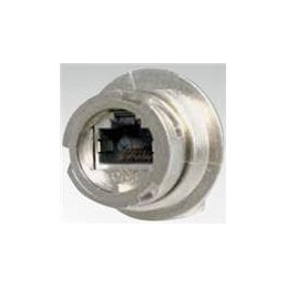 1 pcs : 17-10019 - Modular Connectors / Ethernet Connectors RJ45 RECPT ASSBLY CAT5E INLINE UNSHLD