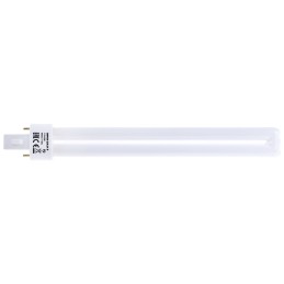 1 pcs - G23 DULUX Quad Tube Shape CFL Bulb, 11 W, 3000K, Warm White Colour Tone