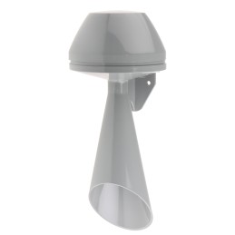 1 pcs - Werma Wall Mount Horn, 24 V dc, 108dB at 1 m, IP55, DC, Single-Tone