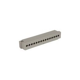 1 pcs : DMB-4773-TGH - Terminal Block Tools & Accessories Terminal Guard 15 Hole Guard For 15 Terminals (DMB-4773)