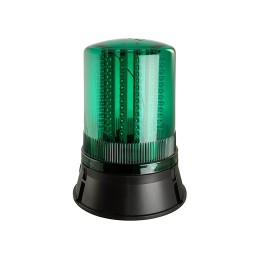 1 pcs - Moflash LED401 Series Green Multiple Effect Beacon, 24 V, Surface Mount, LED Bulb, IP65