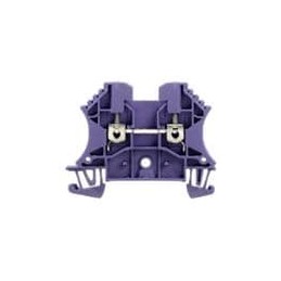 1 pcs : 1037700000 - DIN Rail Terminal Blocks WDU 2.5 PA/VIOLET