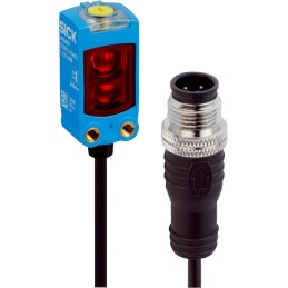 1 pcs - Sick Background Suppression Photoelectric Sensor, Miniature Sensor, 220 mm Detection Range IO-LINK