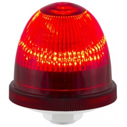 1 pcs - RS PRO Red Multiple Effect Beacon, 90 - 240 V, Panel Mount, LED Bulb, IP66