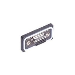1 pcs : 638-W15-221-012 - D-Sub High Density Connectors WTRPF STRG dip 15PIN FML CONN MNT HLE