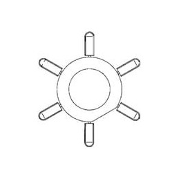 1 pcs : 37.903 - Terminal Block Tools & Accessories KI-AK KeyInsrtWhlfor