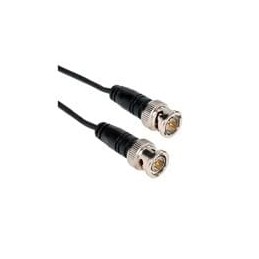 1 pcs : AV-THLIN2BNCM-007.5 - RF Cable Assemblies Thin Line Coax Cable BNC M / BNC M, 7.5'