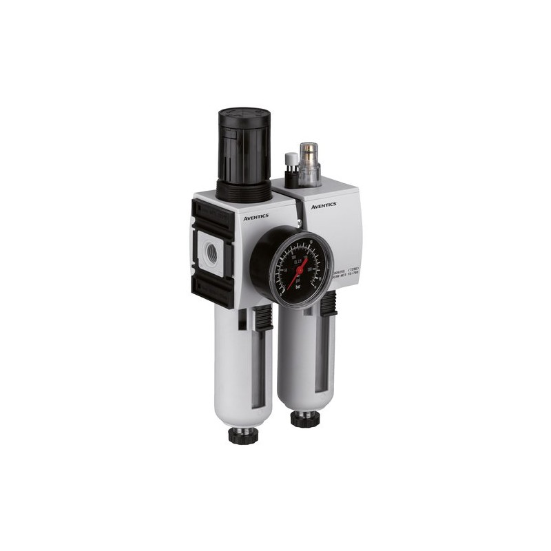 1 pcs - EMERSON – AVENTICS AS2-ACD Filter Regulator, 5μm, G 1/4, Semi Automatic