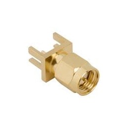 1 pcs : 132366-10 - RF Connectors / Coaxial Connectors SMA END LAUNCH PLG RCP .062 PC