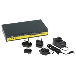 1 pcs - Brainboxes Serial Device Server, 1 Ethernet Port, 4 Serial Port, RS232 Interface, 1Mbit/s Baud Rate